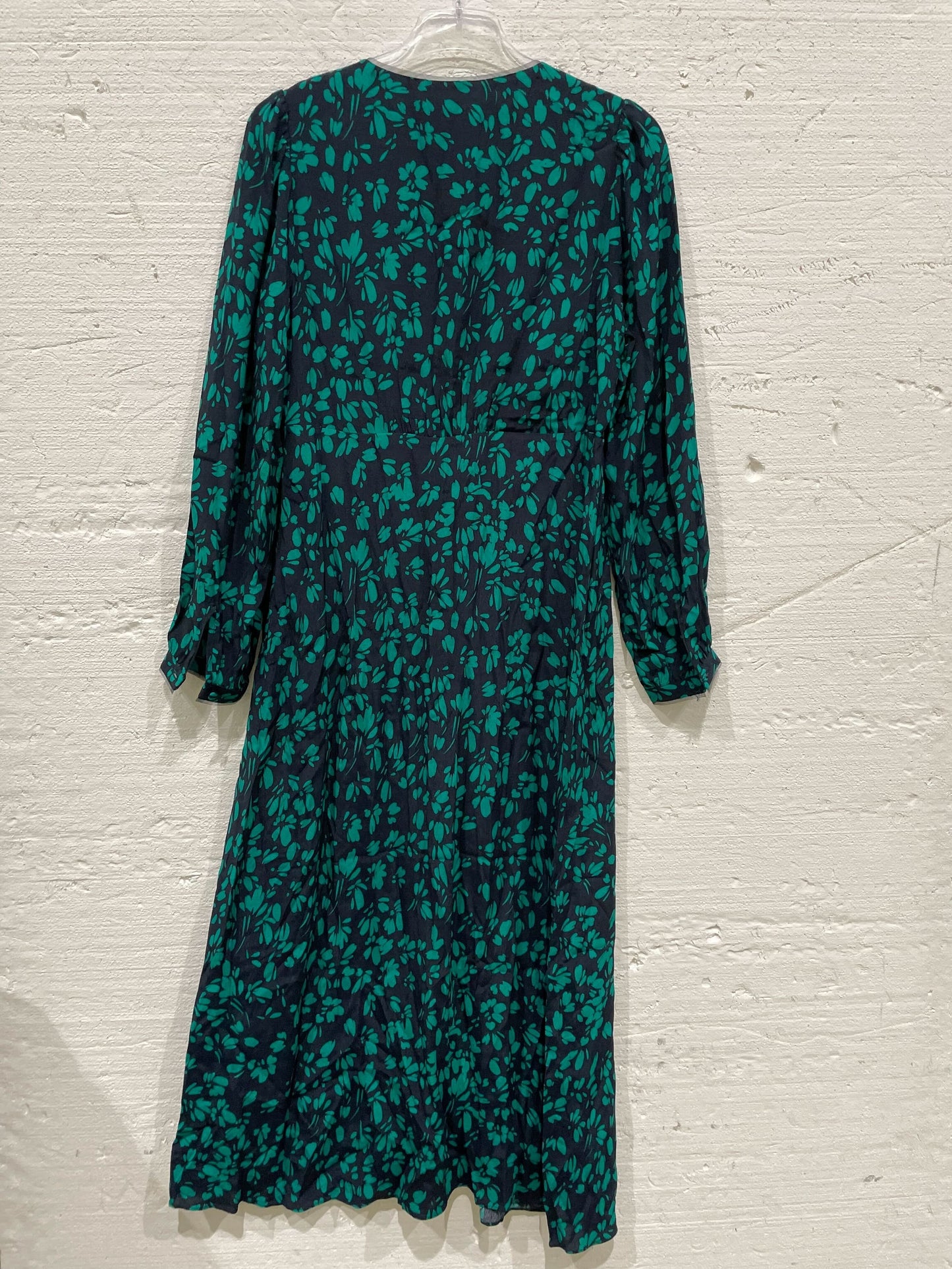 Hush-Navy/Green Georgia Printed Dress Navy/Green UK8 Navy/Green UK8