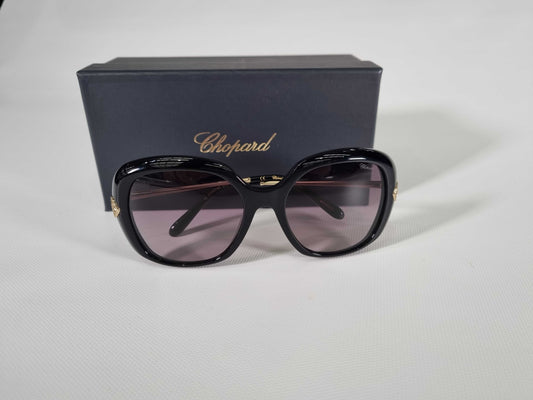 Chopard Sunglasses Black/Purple 57mm Black/Purple 57mm