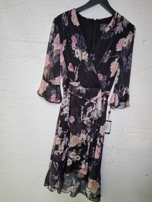 Adriana Papell floral dress Floral Uk 16 Floral Uk 16