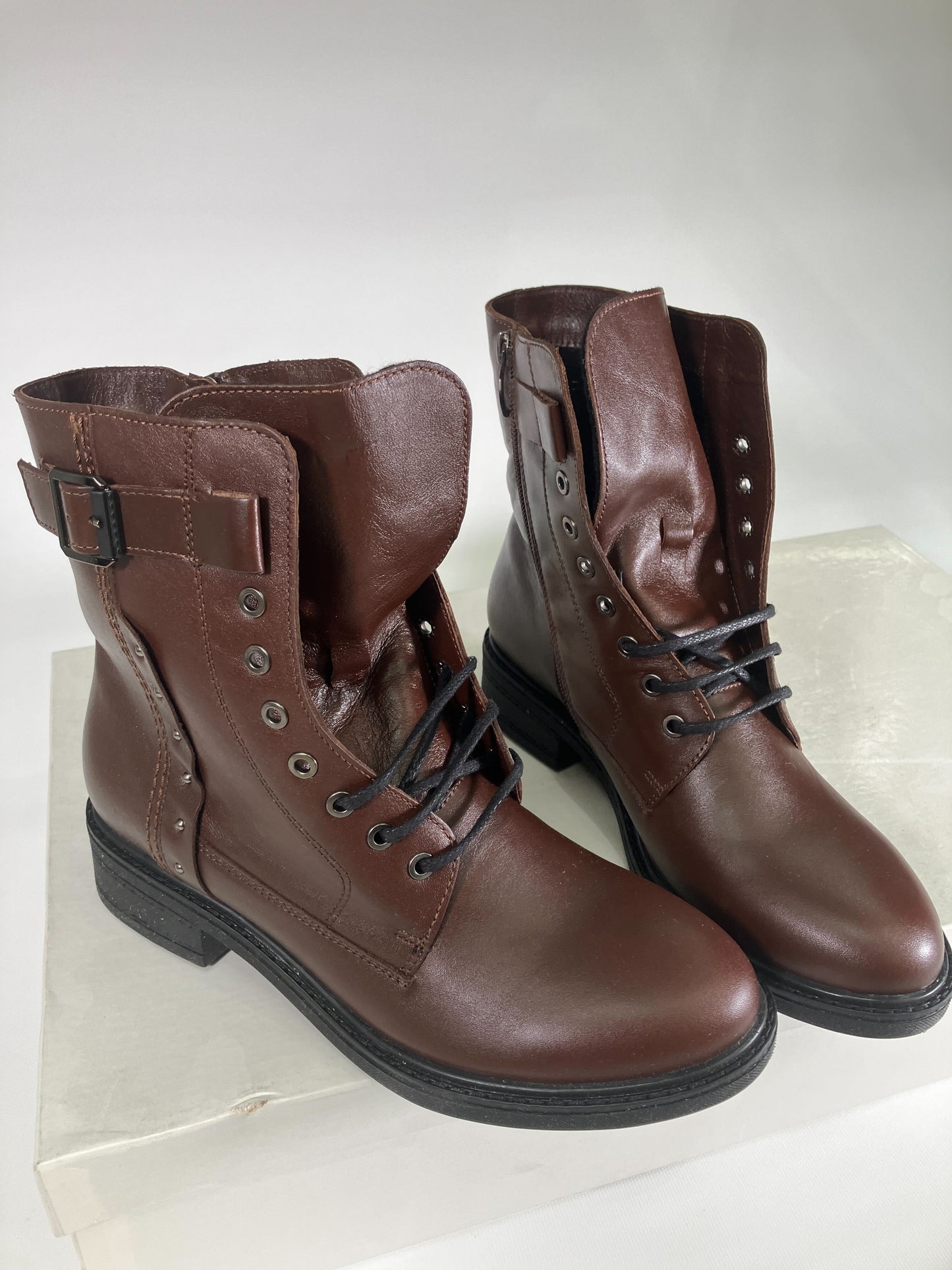 LAB78-LAB21 Brown Boots Brown UK 5 Brown UK 5