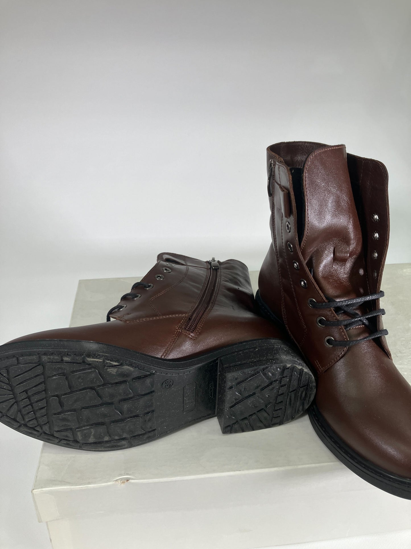 LAB78-LAB21 Brown Boots Brown UK 5 Brown UK 5