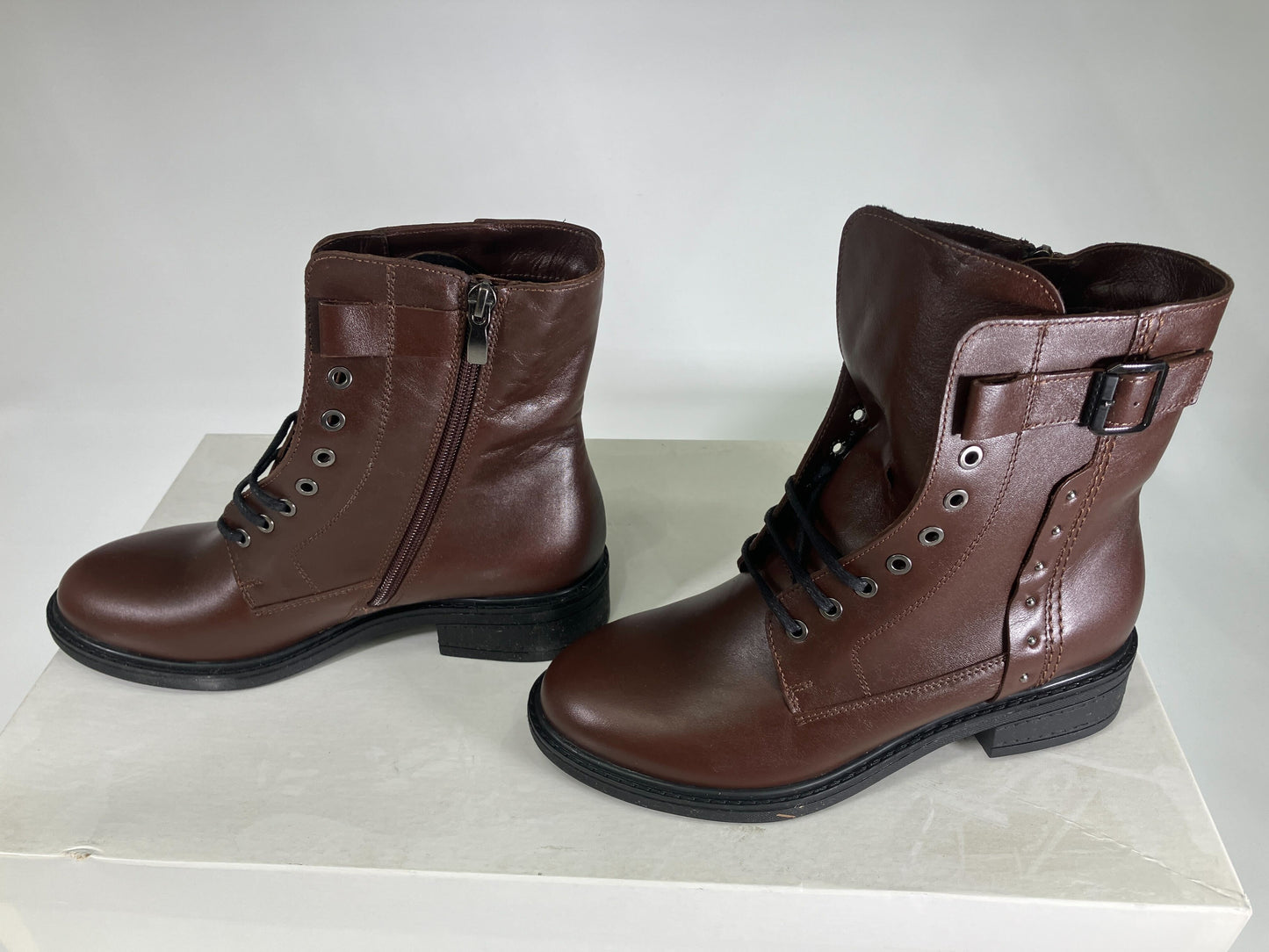 LAB78-LAB21 Brown Boots Brown UK 5 Brown UK 5