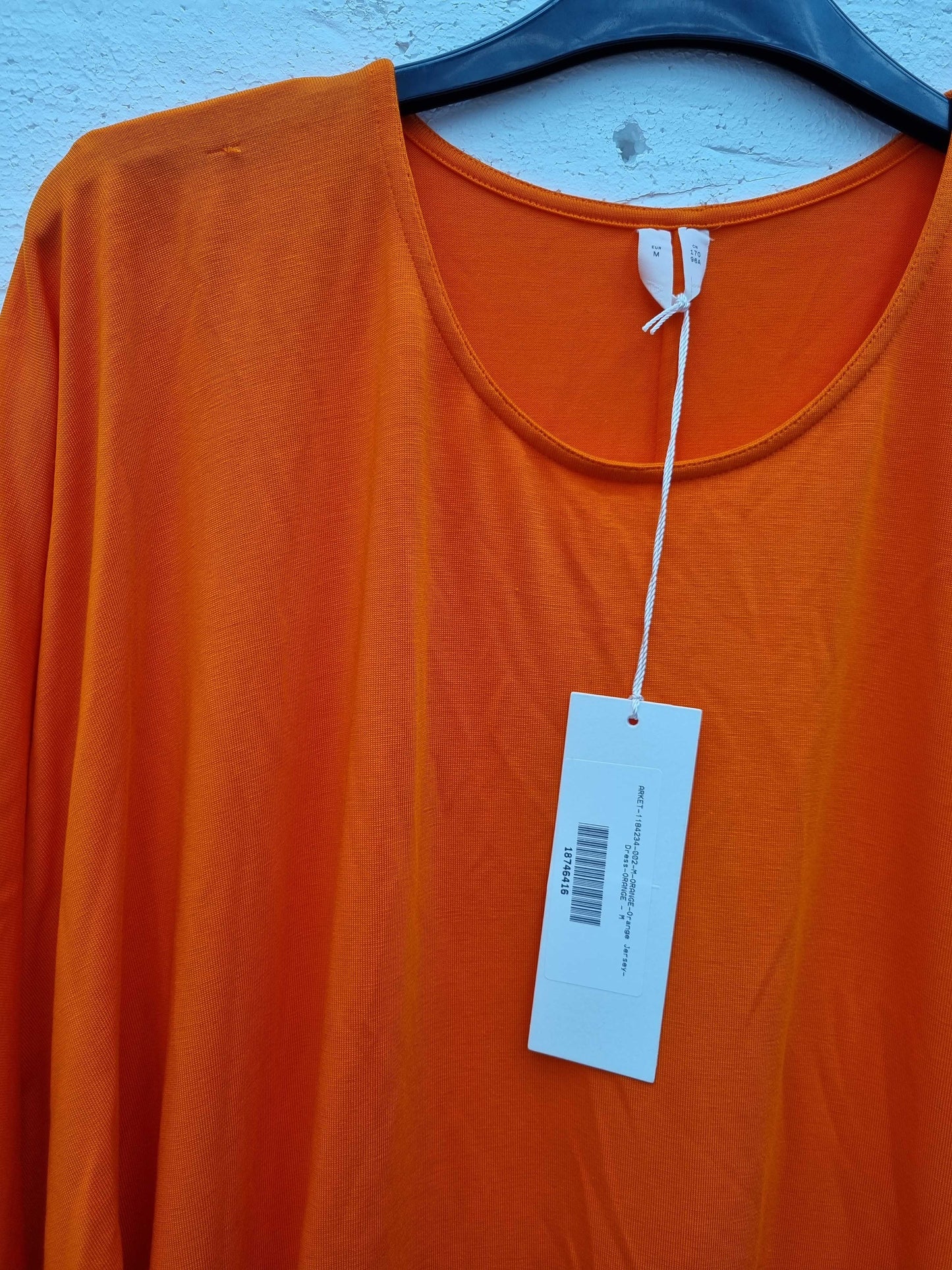 Arket tangerine dress Tangerine Medium