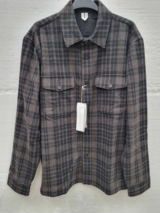 Arket Wool Blend Overshirt Brown EUR52