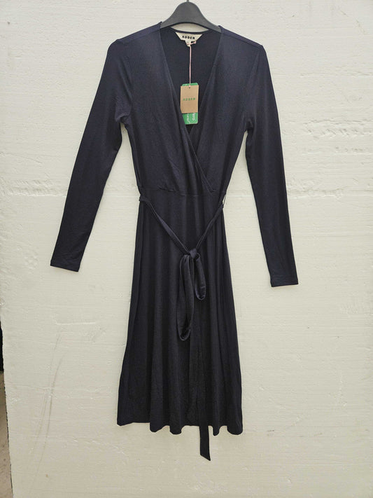 Boden long sleeve dress Navy UK  8