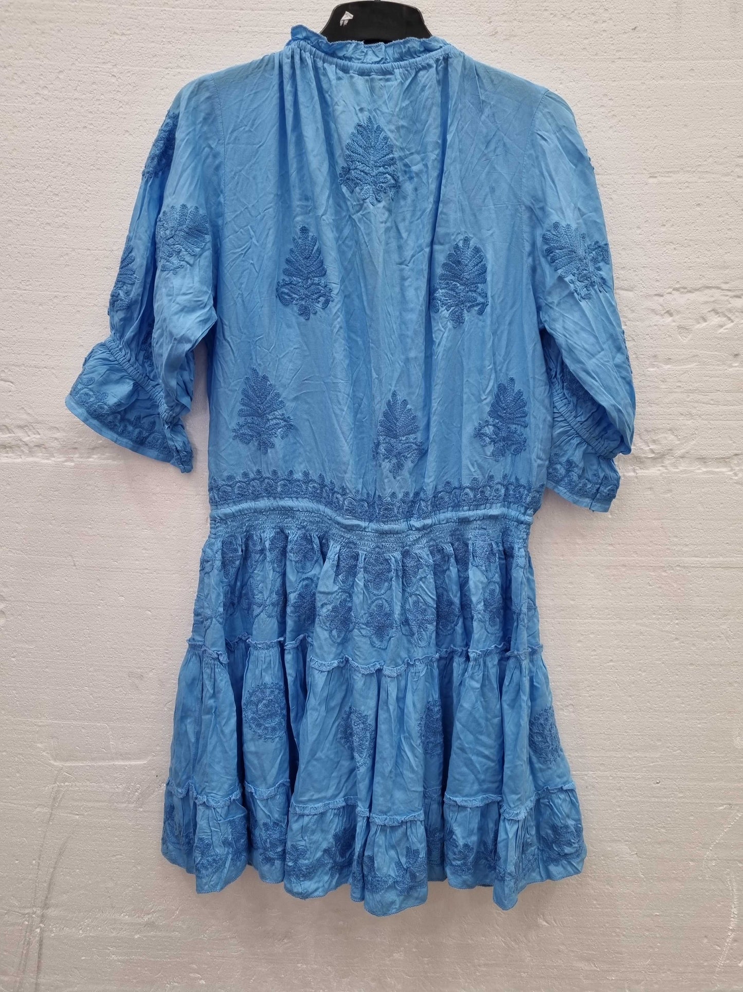 SIENNA DRESS CORNFLOWER Blue Large/ X Large