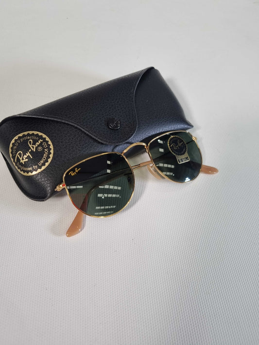 New Vintage B&L Ray Ban Classic Collection Style Ii 2 Gold