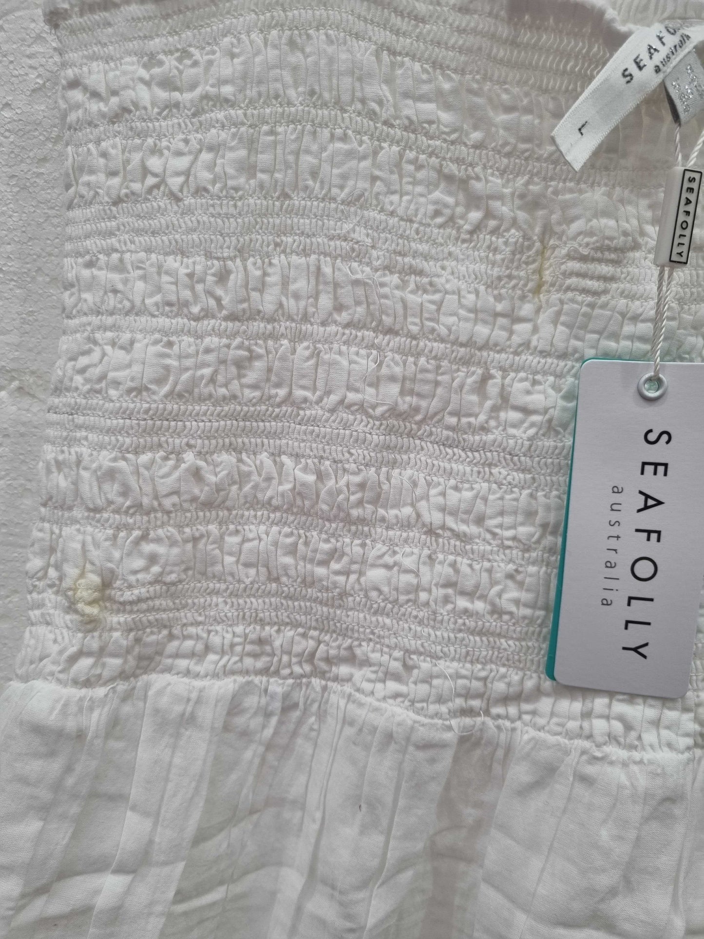 Seafolly Faithful Midi - White White Large