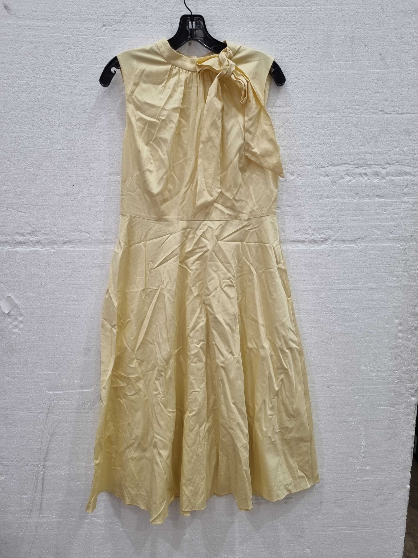 L K Bennett Yellow Freud Midi Dress Yellow UK 12