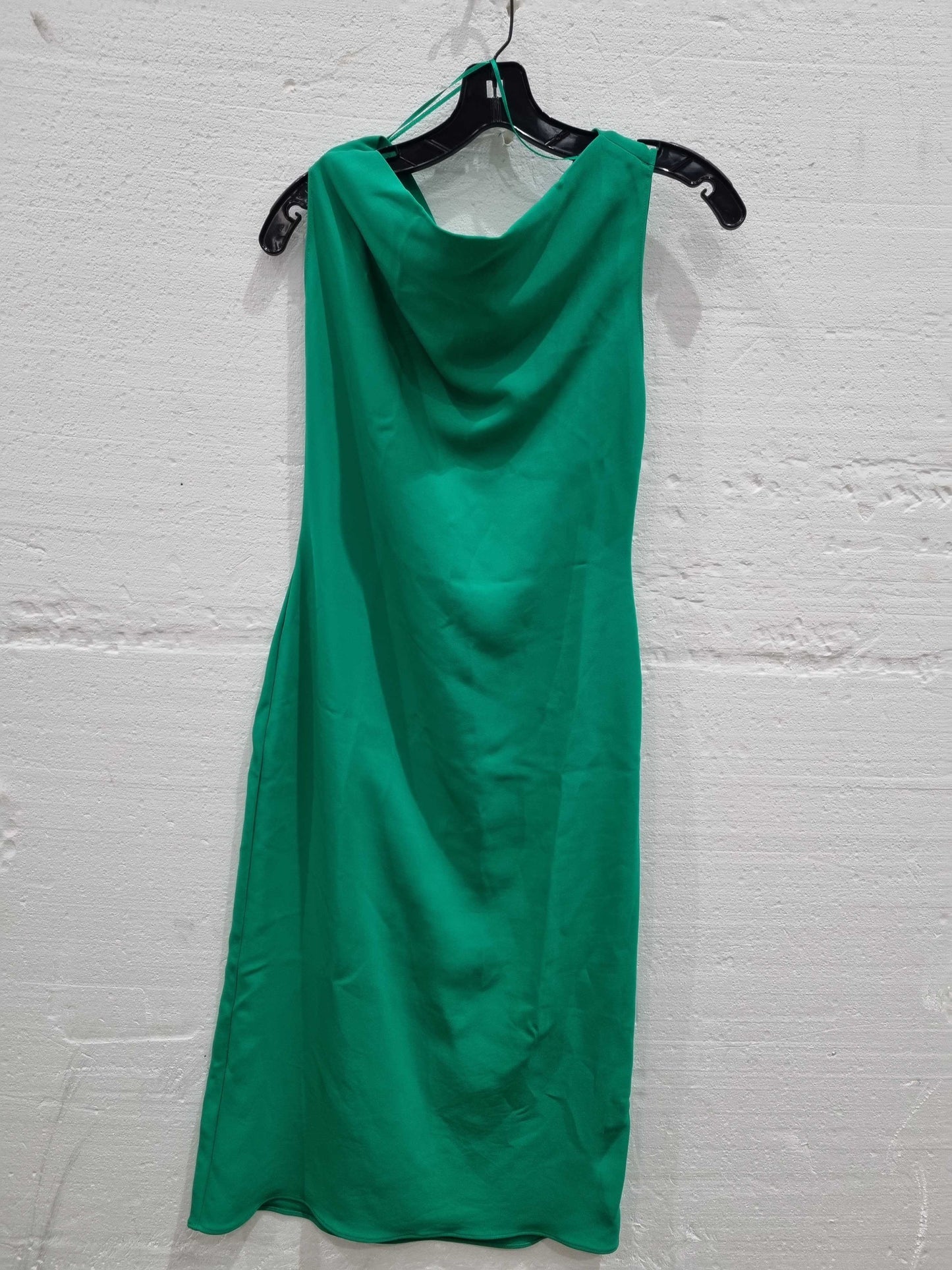 Reiss Green Zaria Petite Dress Green UK 10