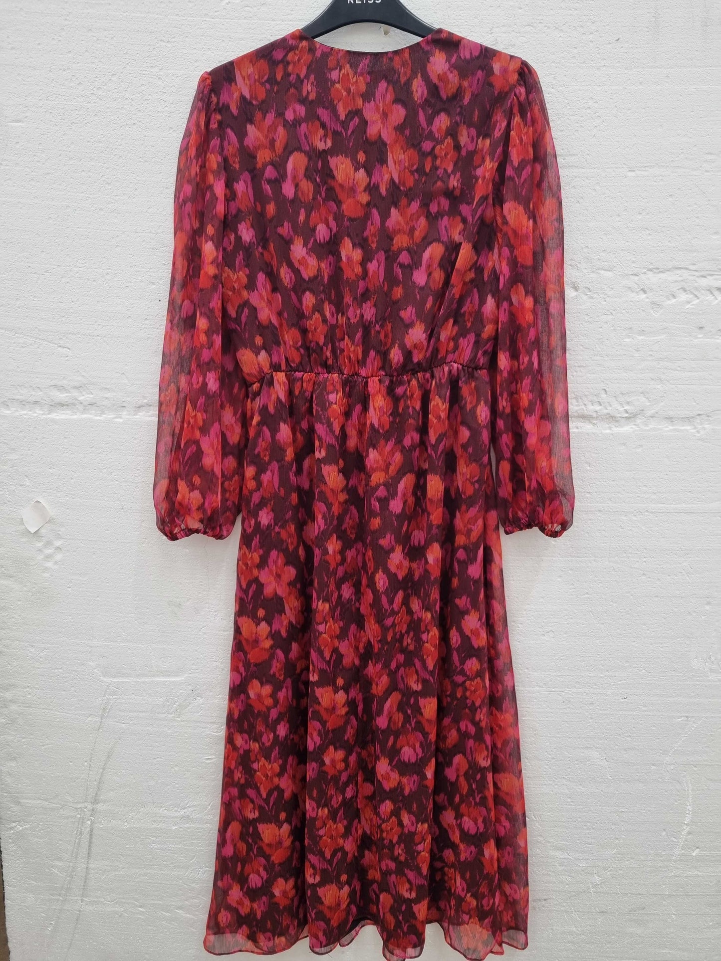 Mango Flowy Flower Printed Dress Multi Medium