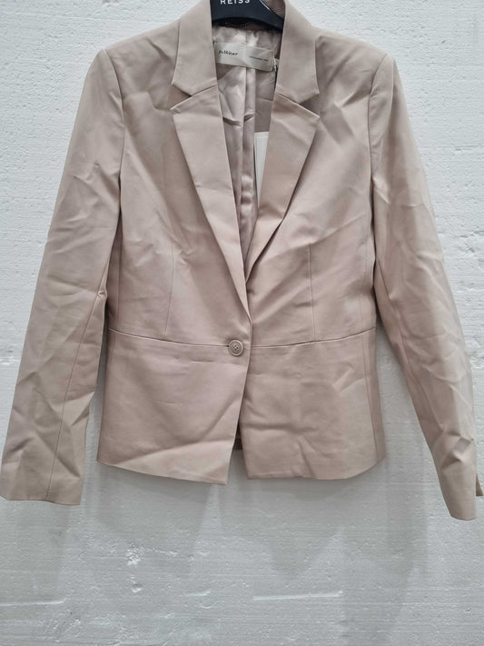 Inwear Cream Zella Cotton Blend Blazer Cream 36