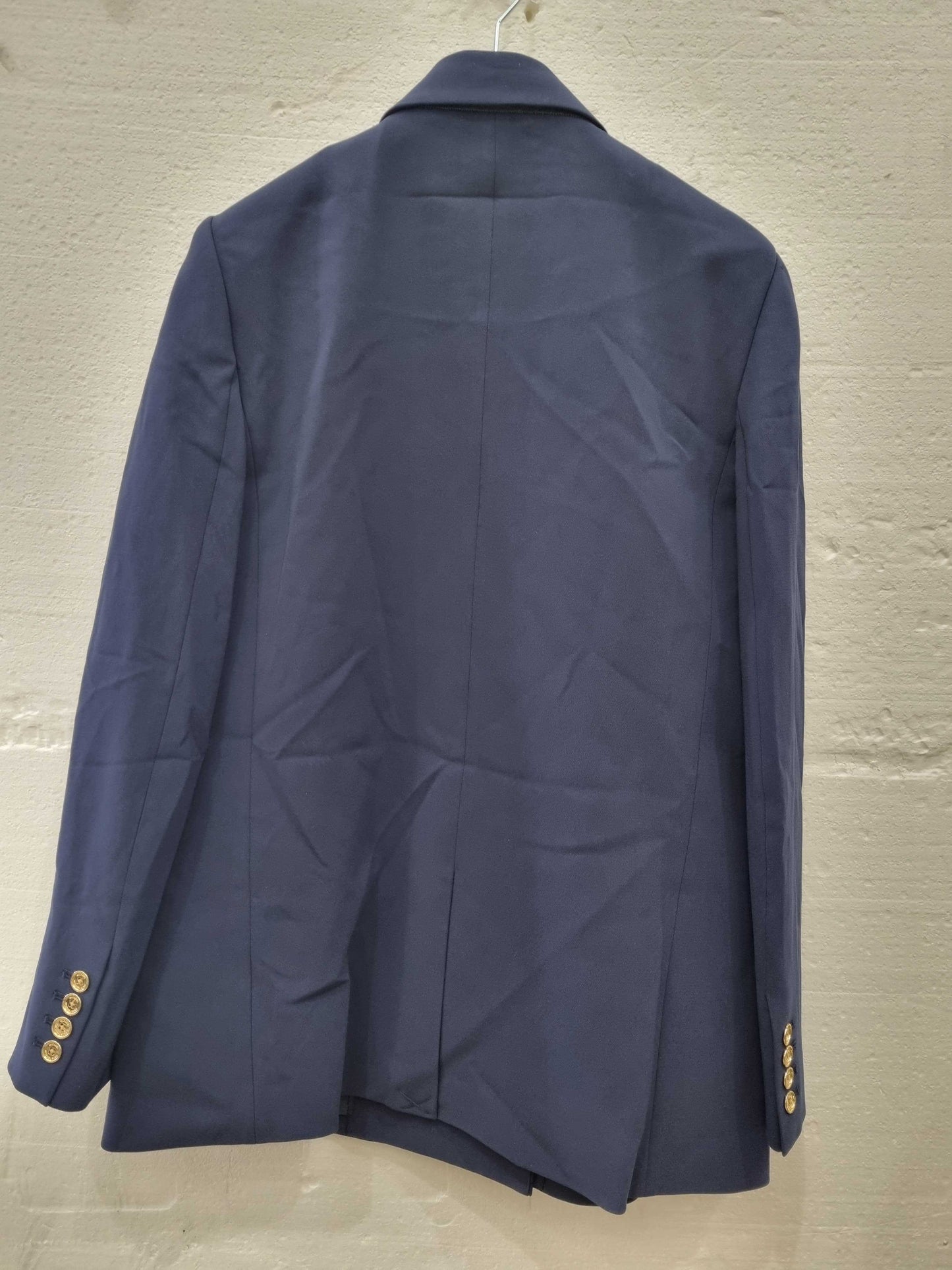 Michael Kors Navy Crepe Blazer Navy UK 10