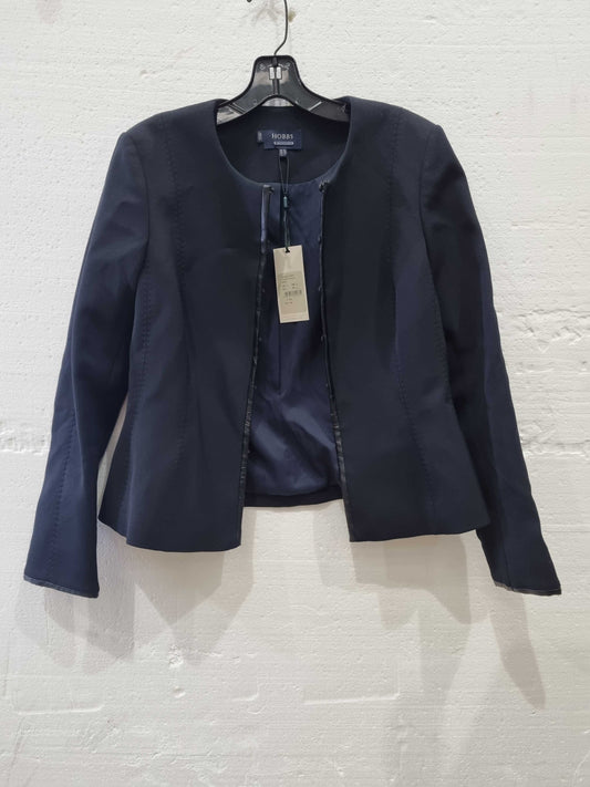 Hobbs London Matilda Tailored Jacket Navy UK 12