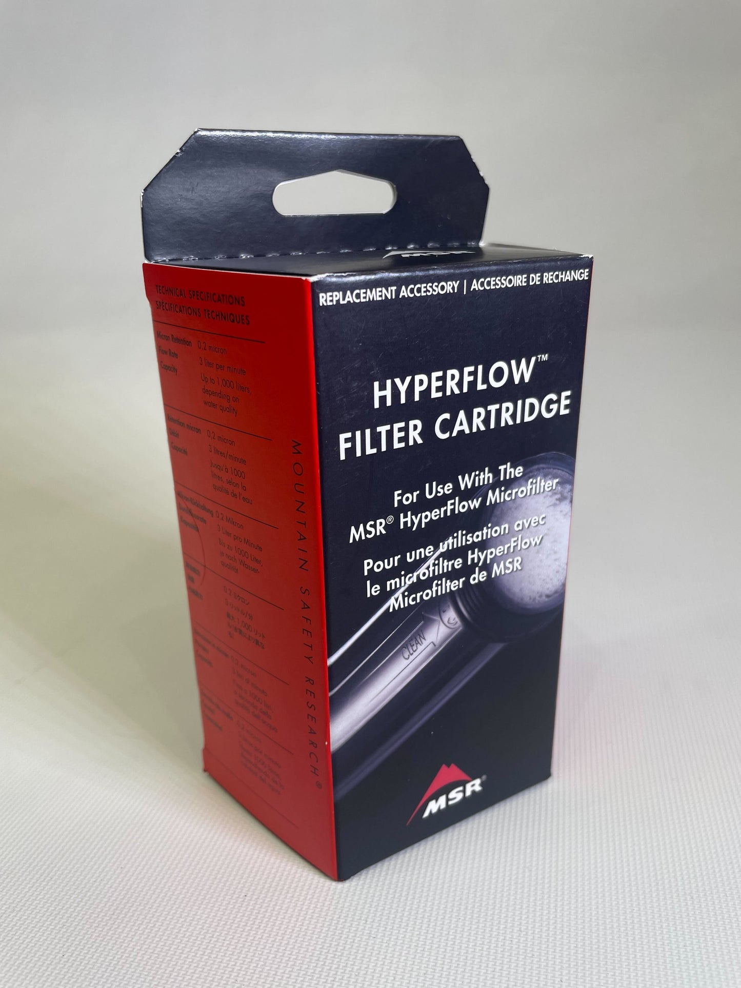 Msr Hyperflow� Microfilter Cartridge Replacement black/red One size