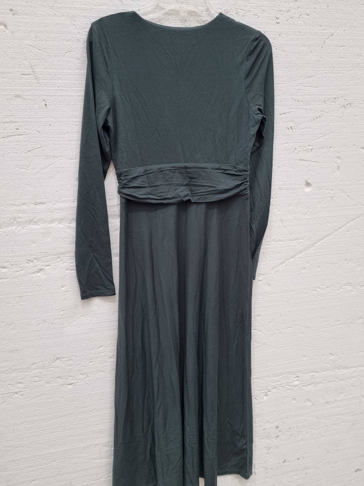 Boden Green Camille Jersey Midi Dress Green Uk 10 Green Uk 10