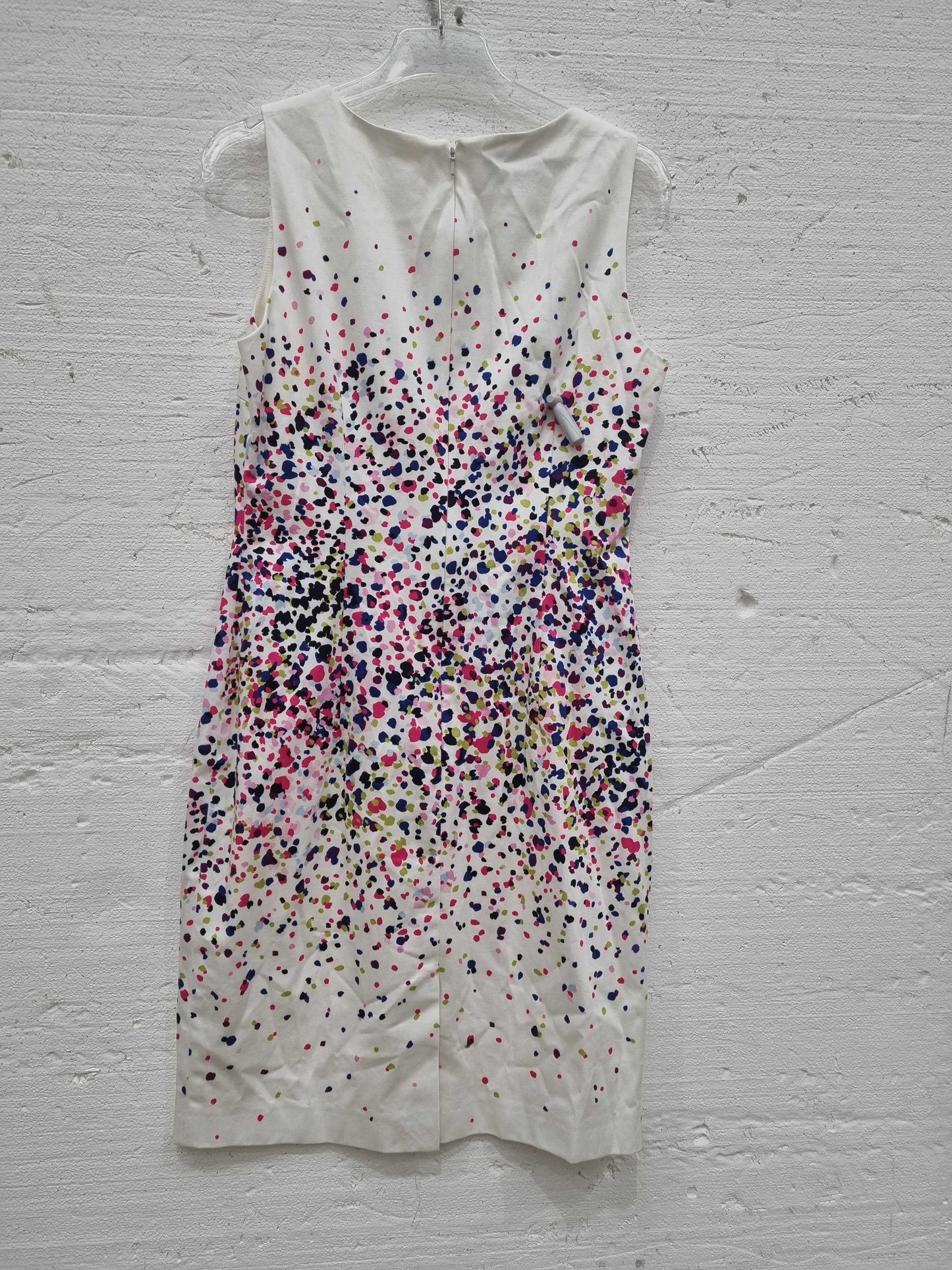 Hobbs London WHITE-Ecru Fiona Cotton Blend Dress White UK 12 White UK 12